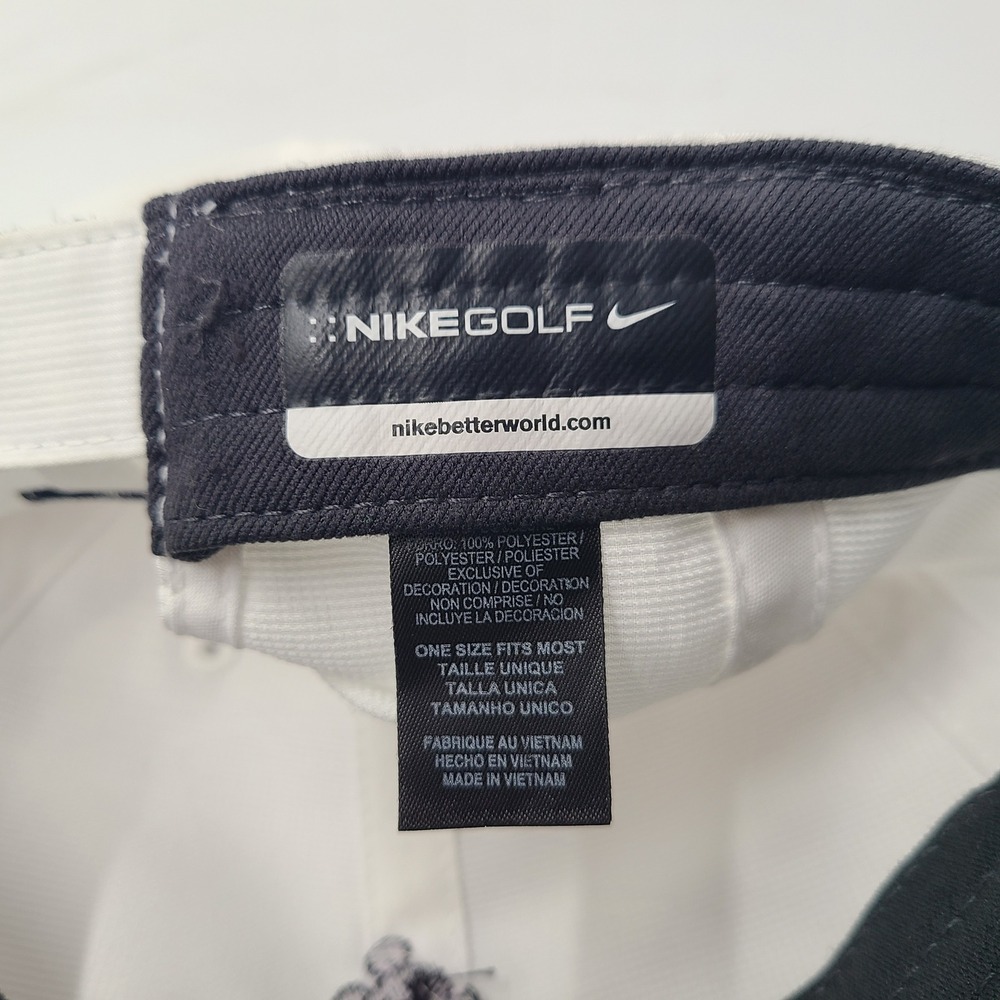 Nike Hat Adjustable White Black Mickey Mouse Logo Disney Parks Golf Casual Men - Picture 12 of 14